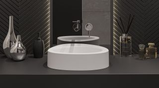 Раковина Whitecross Moonstone B 0728.040035.200 40см белый матовый